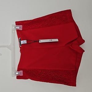 Another Story Red Shorts